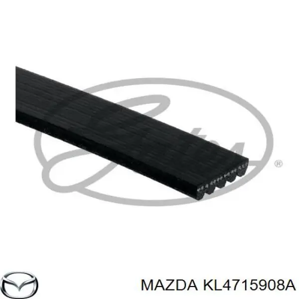 KL4715908A Mazda correa trapezoidal