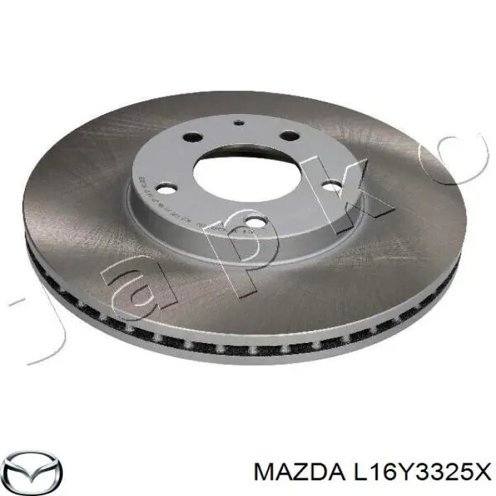 L16Y3325X Mazda freno de disco delantero