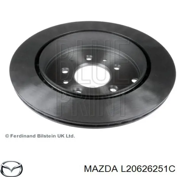 Comprar L20626251C Mazda Disco de freno trasero