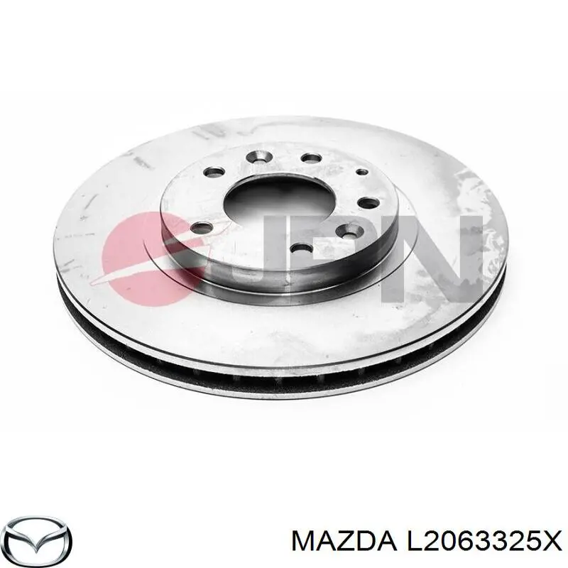 L2063325X Mazda disco de freno delantero