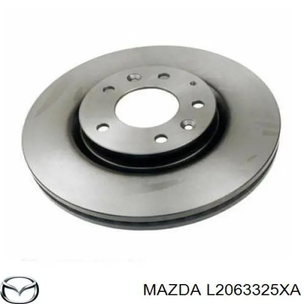 L2063325XA Mazda disco de freno delantero