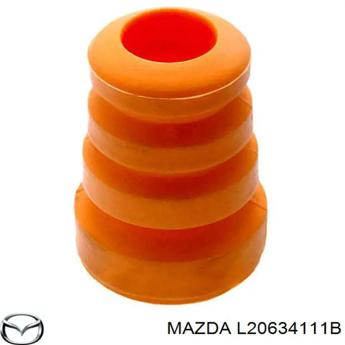 L20634111B Mazda almohadilla de tope, suspensión delantera