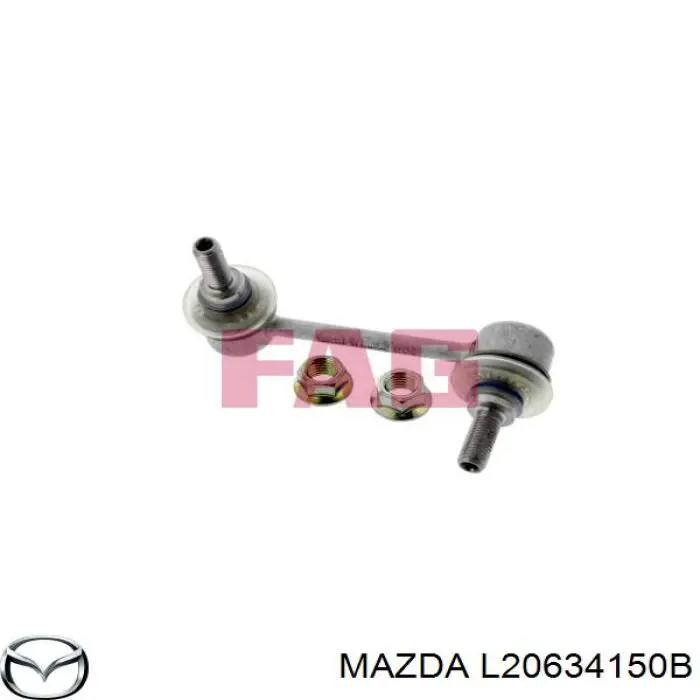 L20634150B Mazda barra estabilizadora delantera derecha