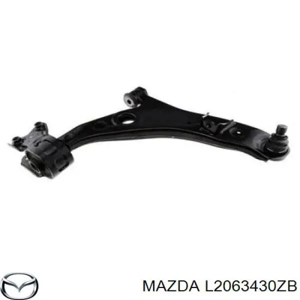 L2063430ZB Mazda barra oscilante, suspensión de ruedas delantera, inferior derecha