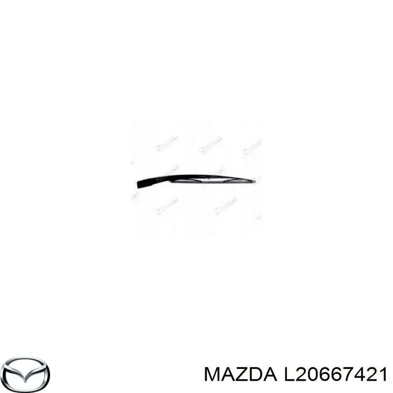 Brazo del limpiaparabrisas, lavado de parabrisas, luna trasera Mazda 6 (GH)