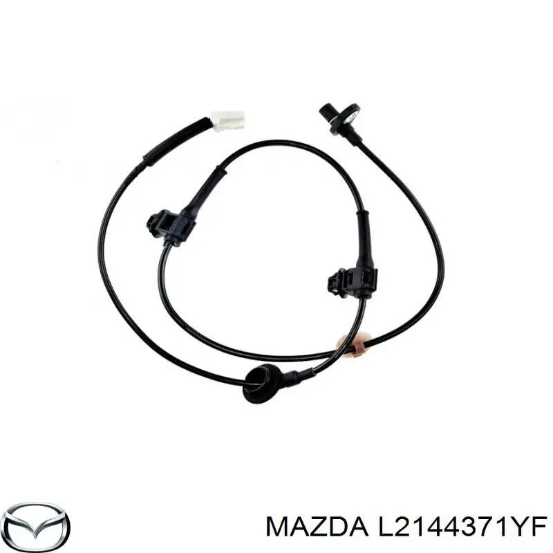 L2144371YF Mazda sensor abs trasero derecho