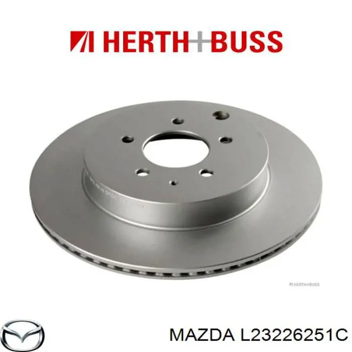Comprar L23226251C Mazda Disco de freno trasero