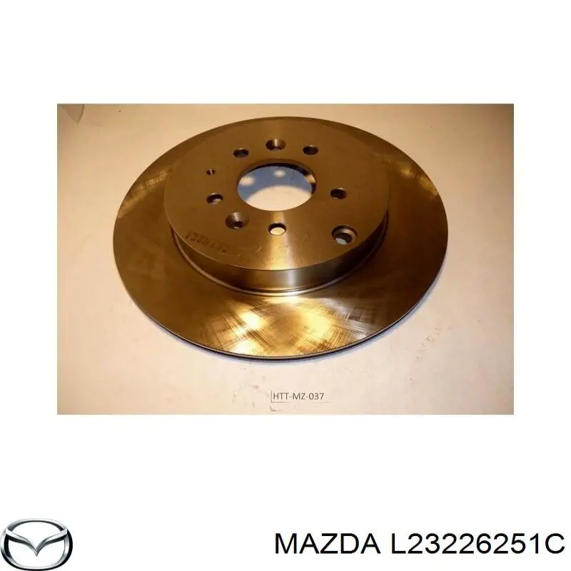 Frenos traseros Mazda L23226251C