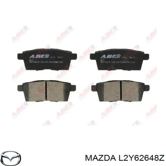 Pastillas traseras de freno Mazda L2Y62648Z precio, desde 31,58 EUR