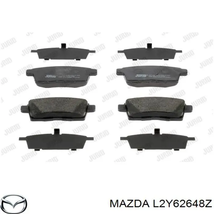 L2Y62648Z Mazda pastillas de freno traseras