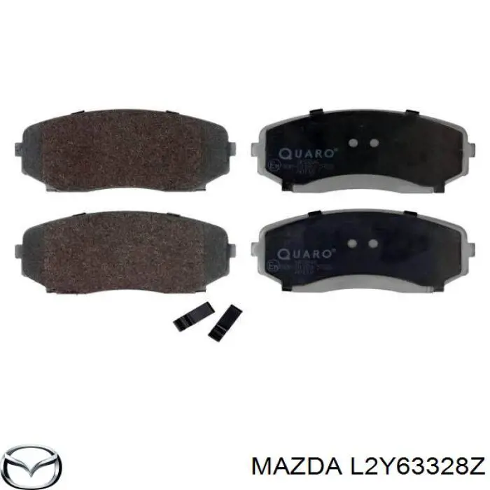L2Y63328Z Mazda pastillas de freno delanteras