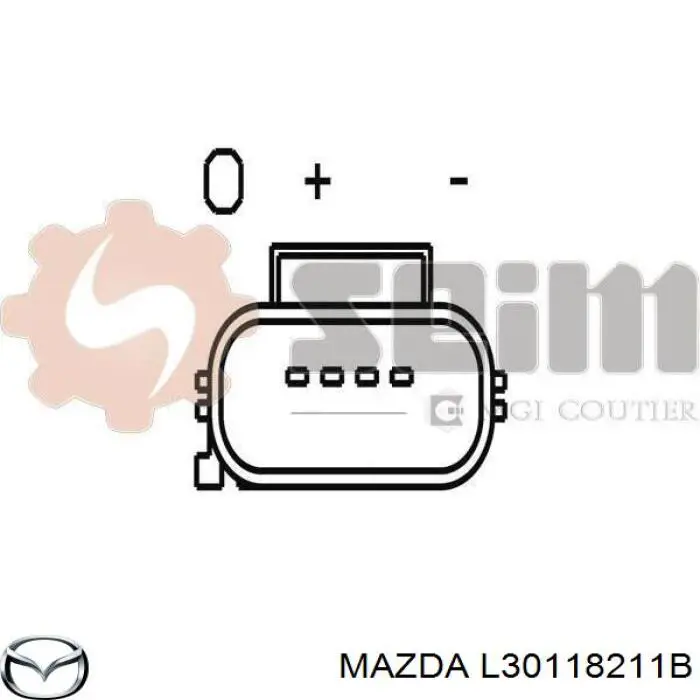 Comprar L30118211B Mazda Sensor de presión del colector de admisión
