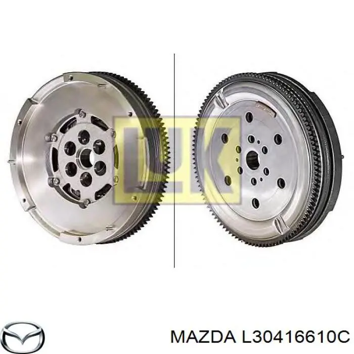 Comprar L30416610C Mazda Volante de motor bimasa