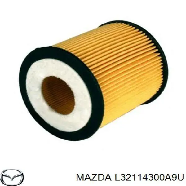 L32114300A9U Mazda Tapa del filtro de aceite