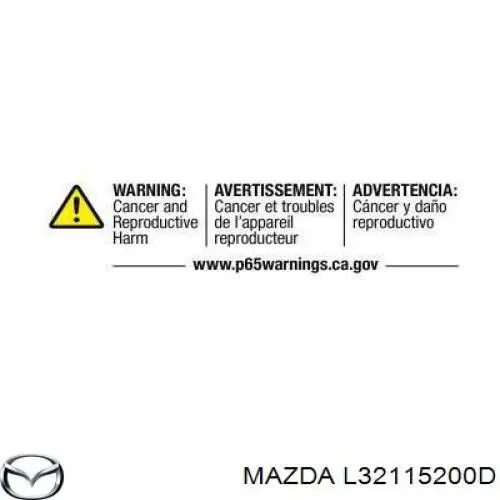 L32115200D Mazda radiador