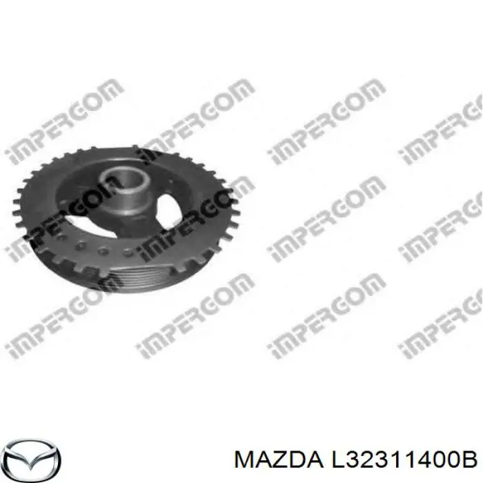 Polea del cigüeñal Mazda L32311400B precio, desde 55,18 EUR