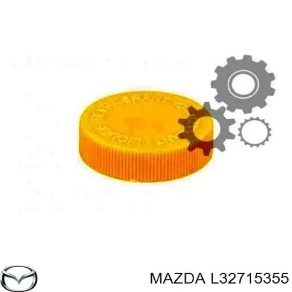 Tapón de expansión de refrigerante/anticongelante para Mazda 6 (GH)