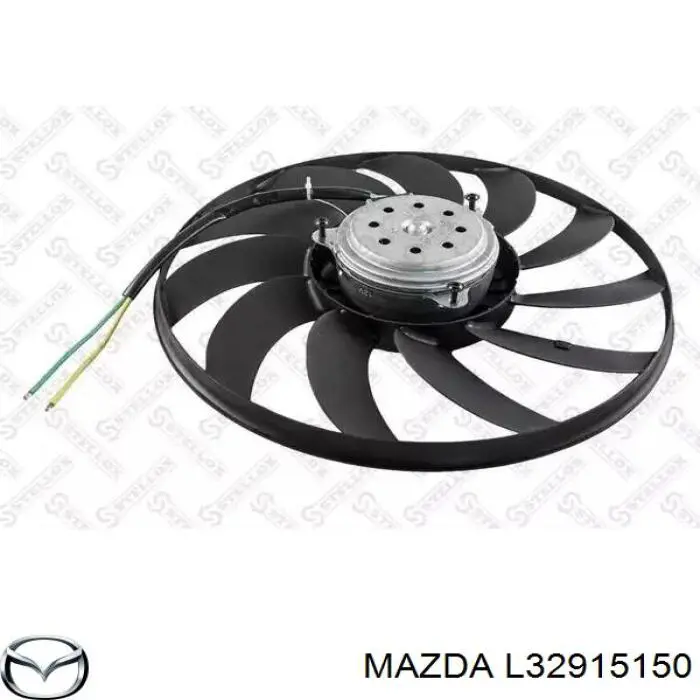 L32915150 Mazda motor del ventilador de enfriado