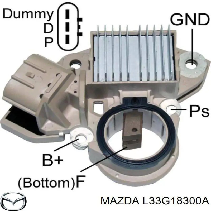 L33G18300R0A Mazda alternador