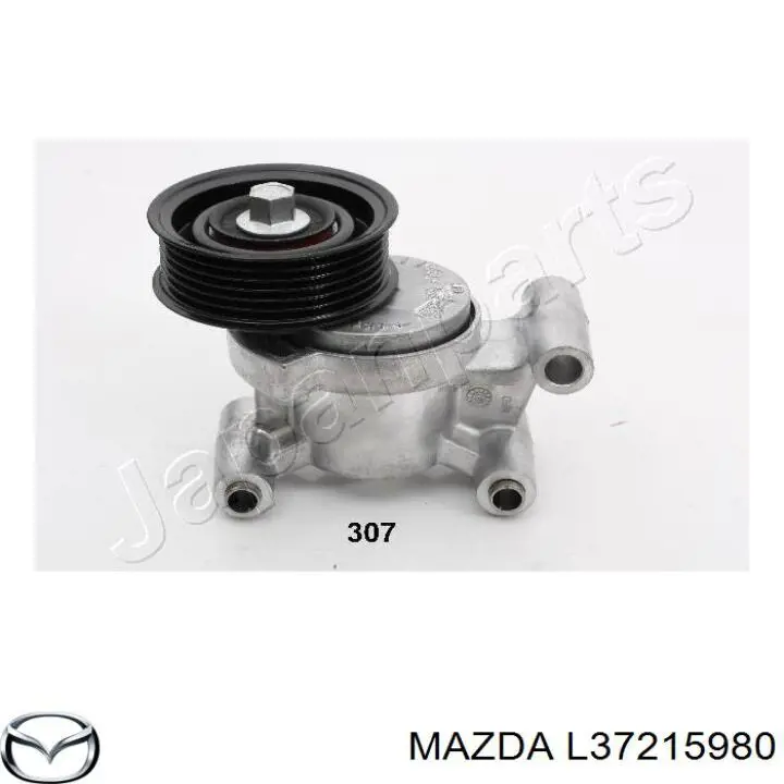 Tensor de correa poli V L37215980 Mazda