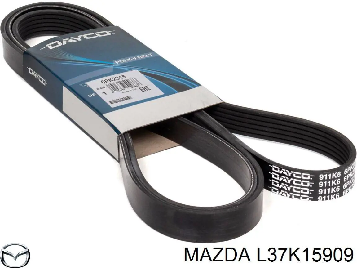 Correa de transmisión trapezoidal Mazda L37K15909 precio, desde 25,65 EUR