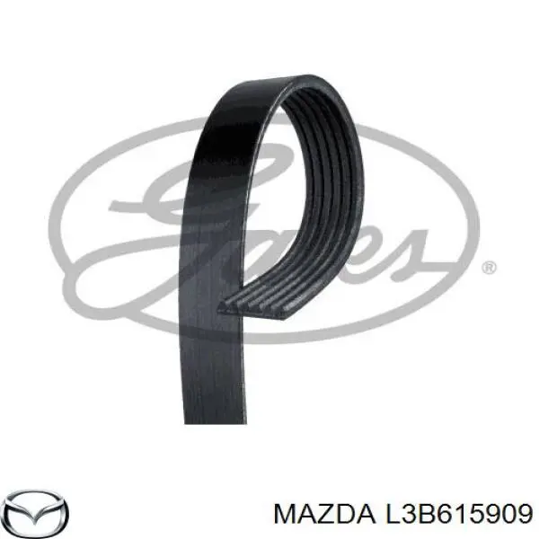 L3B615909 Mazda correa trapezoidal