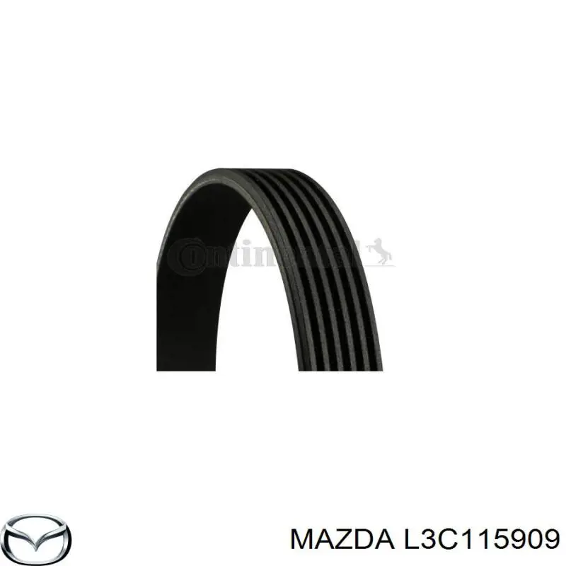 Correa de transmisión trapezoidal Mazda L3C115909 precio, desde 26,30 EUR