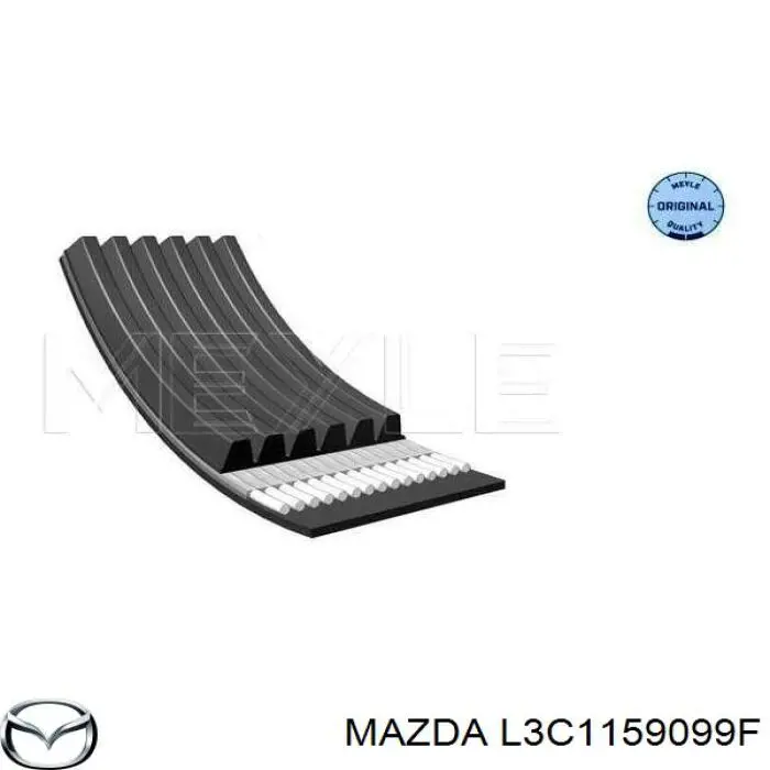 L3C1159099F Mazda correa trapezoidal