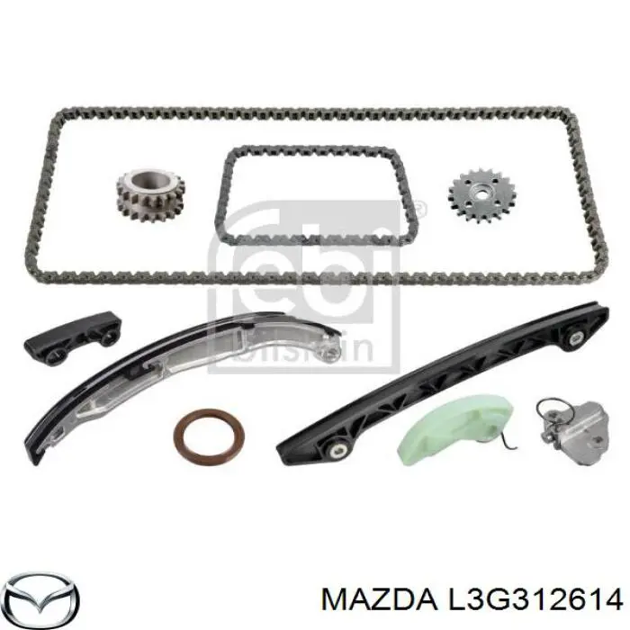 Guía izquierda de cadena de distribución Mazda L3G312614 precio, desde 37,60 EUR