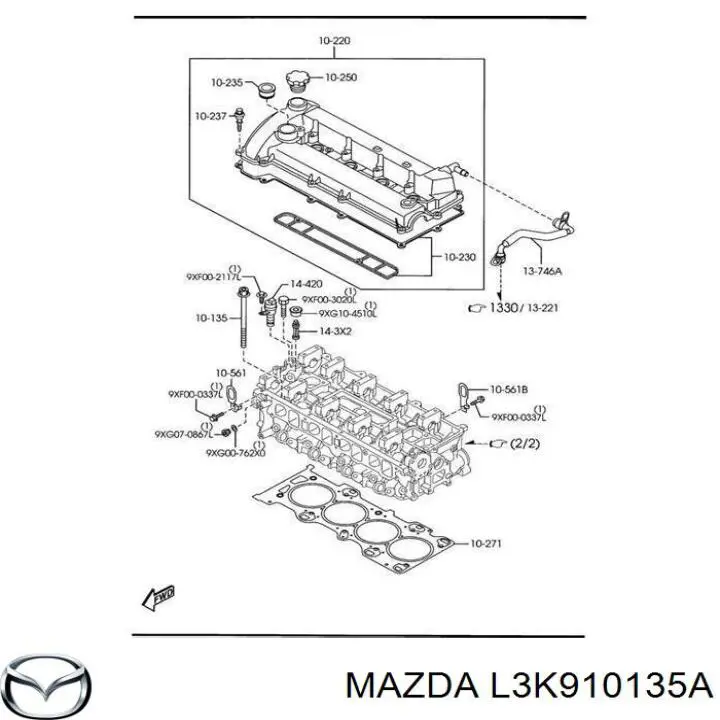 Juego tornillos culata Mazda L3K910135A precio, desde 7,33 EUR
