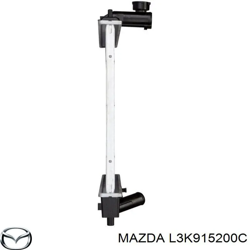 Radiador de água Mazda 6 MPS 