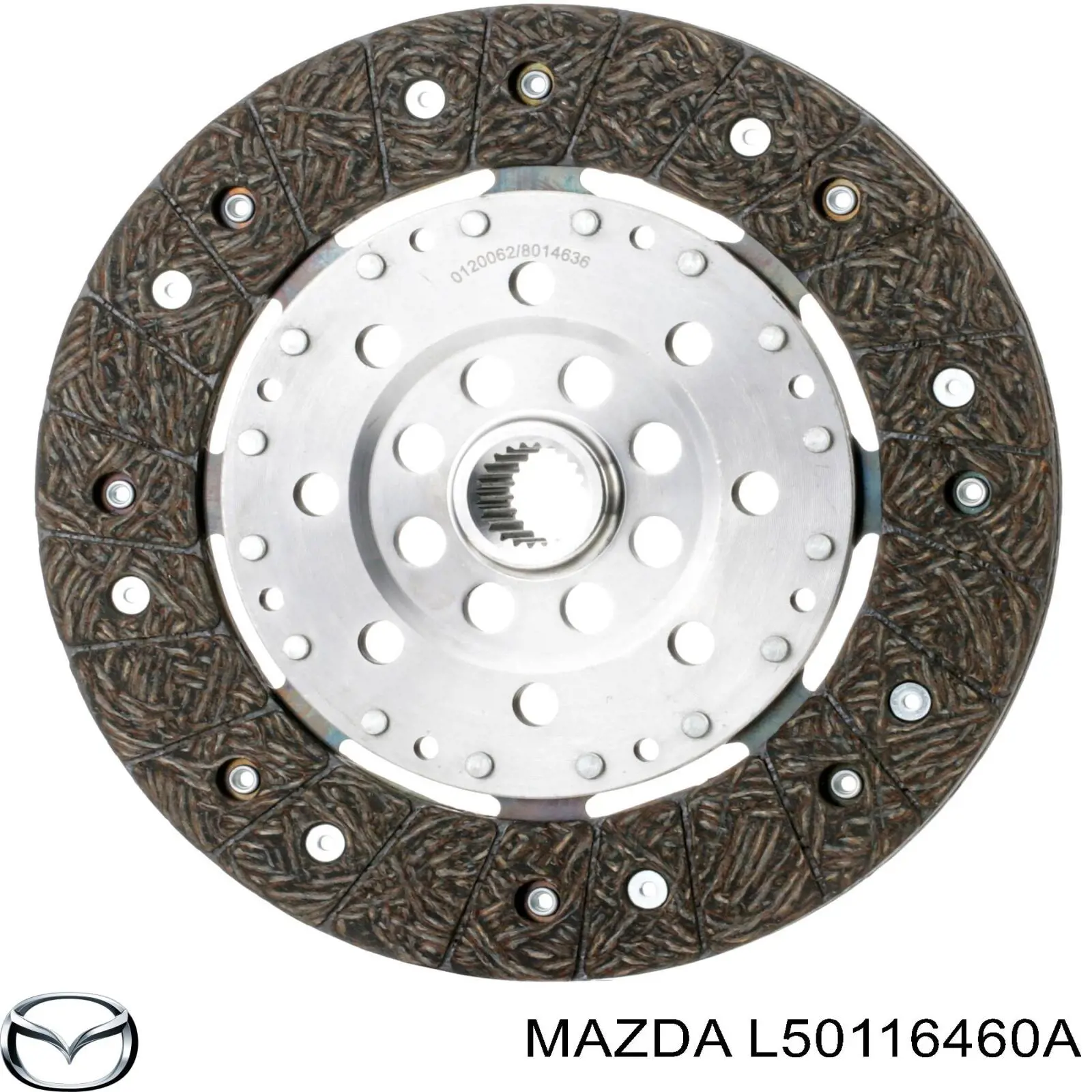 L50116460A Mazda disco de embrague