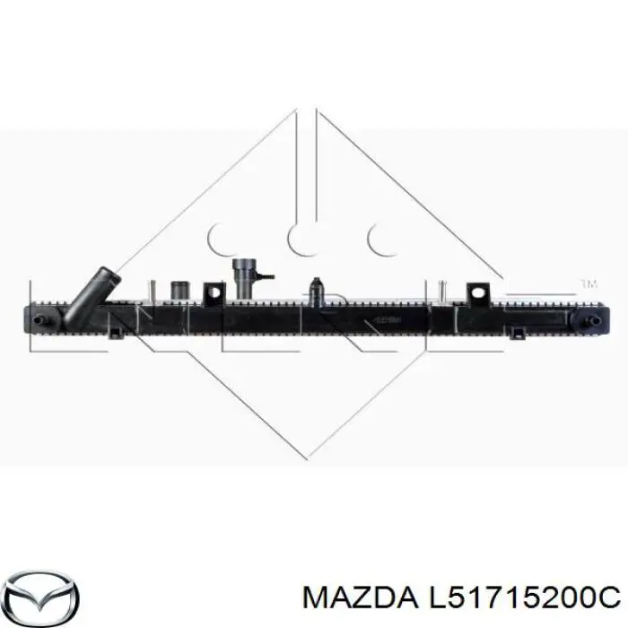 Comprar L51715200C Mazda Radiador de auto