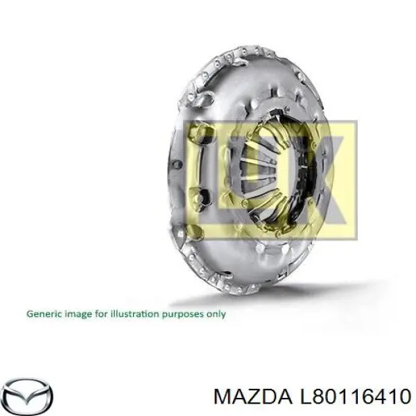 L80116410 Mazda plato de presión del embrague