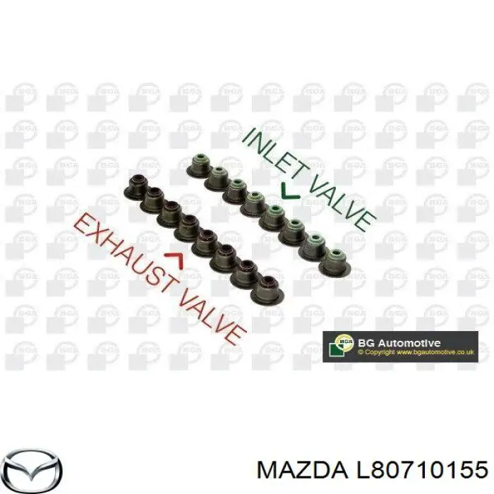 Retén de válvula de admisión Mazda L80710155 precio, desde 2,50 EUR