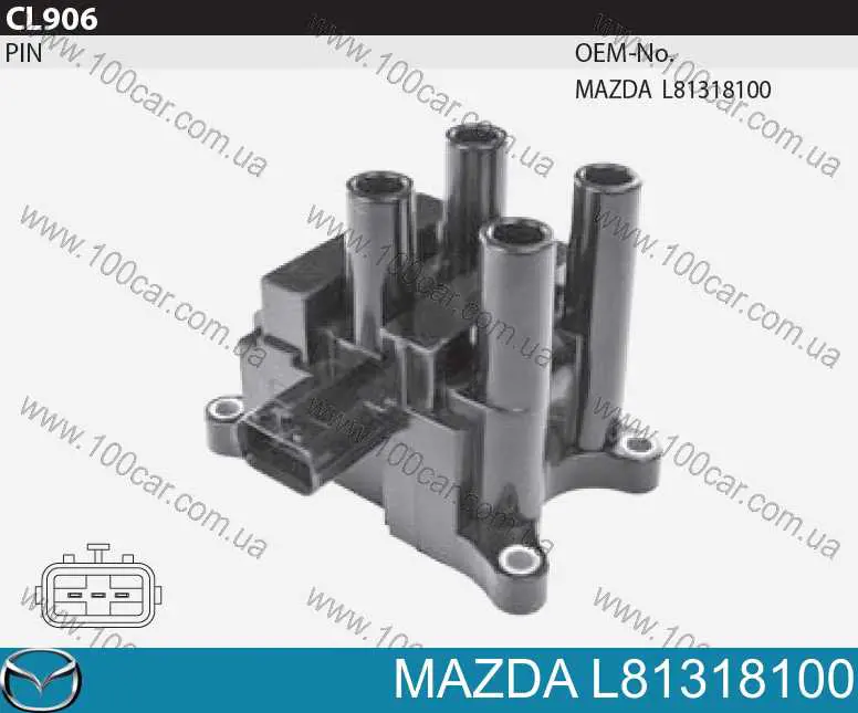 Bobina de chispa Mazda L81318100 precio, desde 39,20 EUR