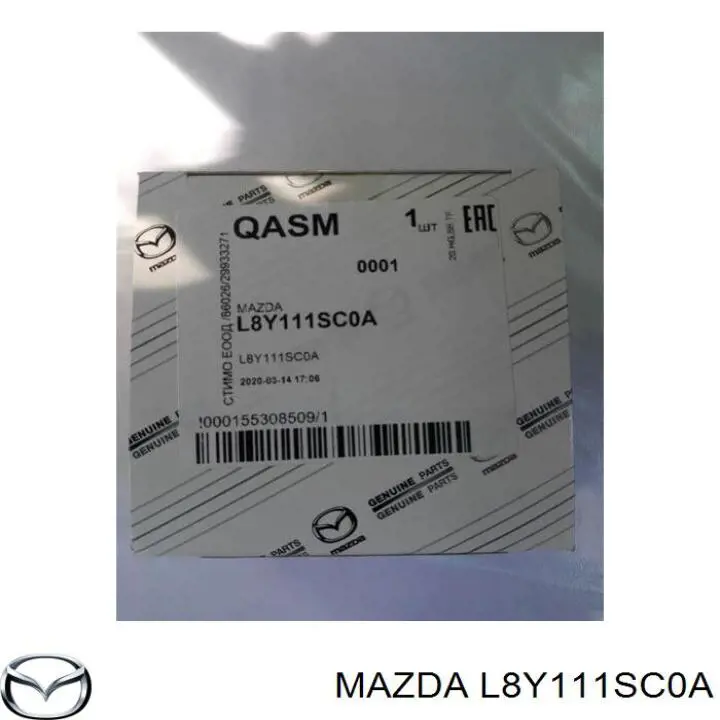 Juego de aros de pistón, motor, STD MAZDA L8Y111SC0A