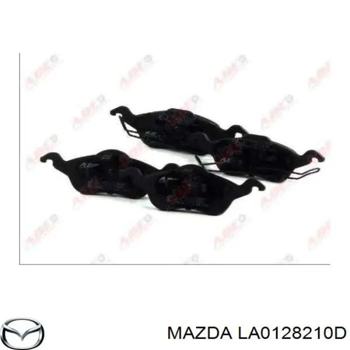 LA0128210D Mazda Brazo longitudinal superior trasero izquierdo/derecho