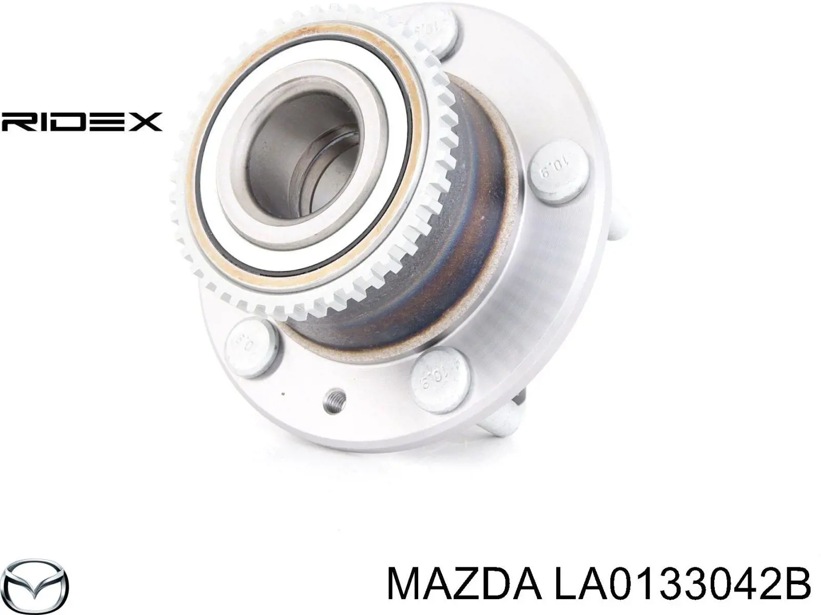 Comprar LA0133042B Mazda Tuerca del cubo de la rueda delantera