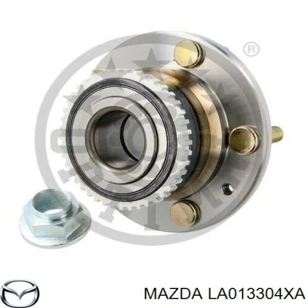 LA013304XA Mazda cubo de rueda trasero