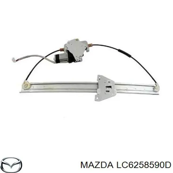 Mecanismo de elevalunas, puerta delantera derecha para Mazda MPV (LW)