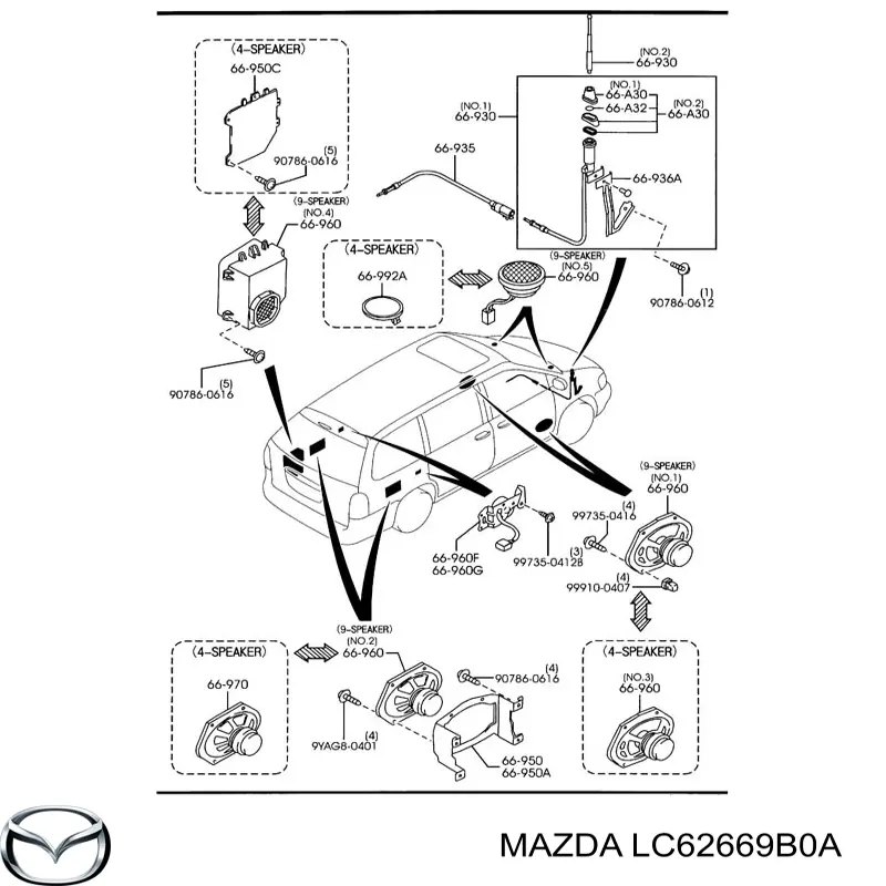 LC62669B0A Mazda