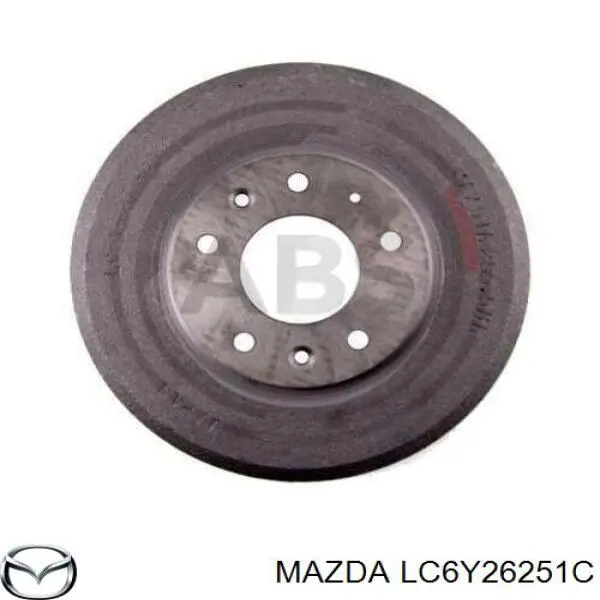 Tambor de freno trasero para Mazda MPV (LW)