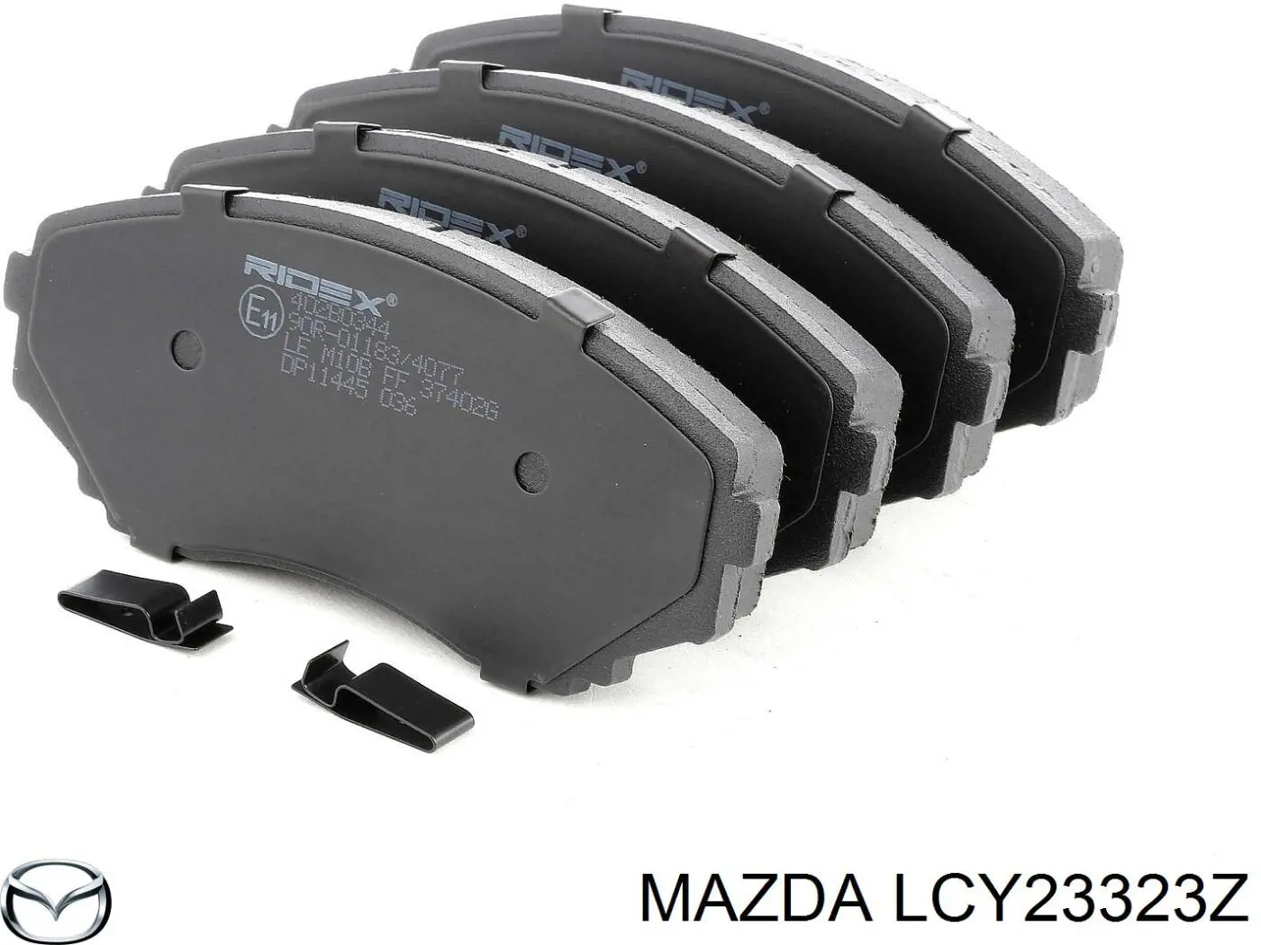 LCY23323Z Mazda pastillas de freno delanteras