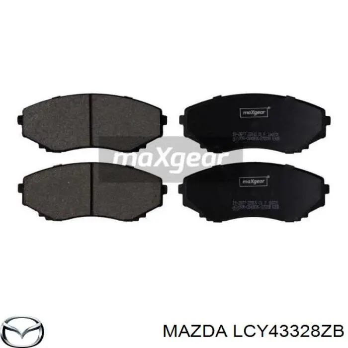 LCY43328ZB Mazda pastillas de freno delanteras