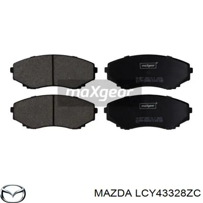 LCY43328ZC Mazda pastillas de freno delanteras