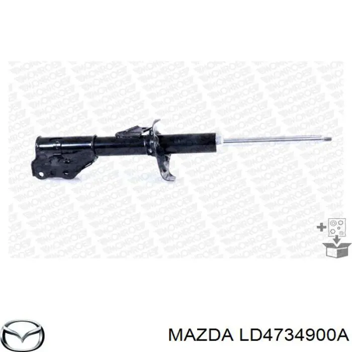 LD4734900A Mazda amortiguador delantero izquierdo