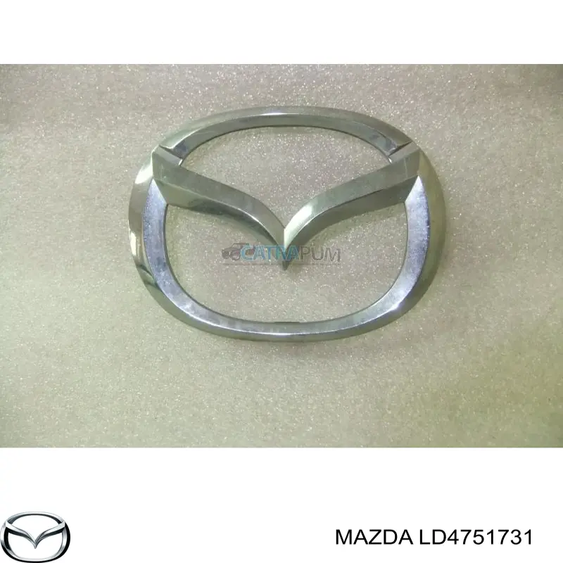 Emblema de la rejilla para Mazda 3 (BK14)