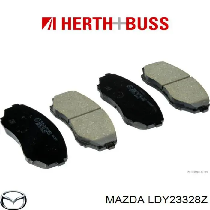 LDY23328Z Mazda pastillas de freno delanteras