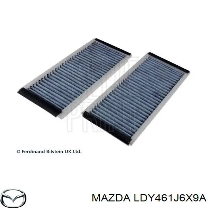 LDY461J6X9A Mazda filtro habitáculo